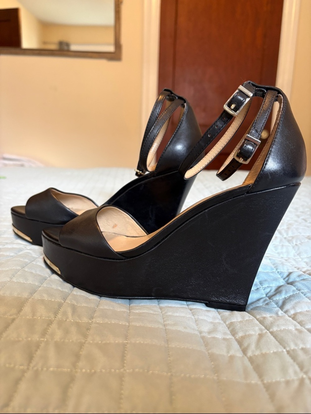 G.I.L.I. Black Women's Dress Sandals/Heels - Picture 5 of 10